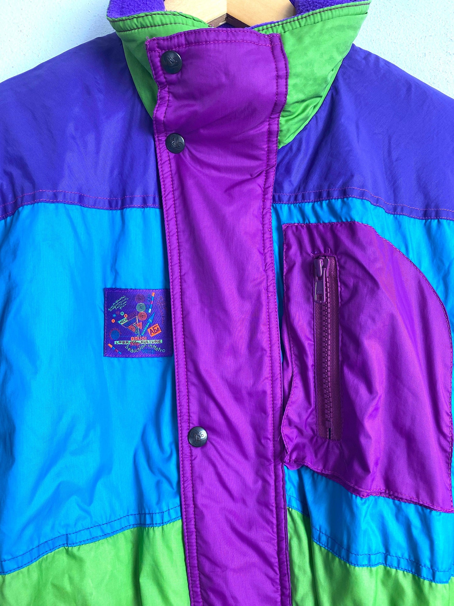 Brugi retro skipak colorblocking