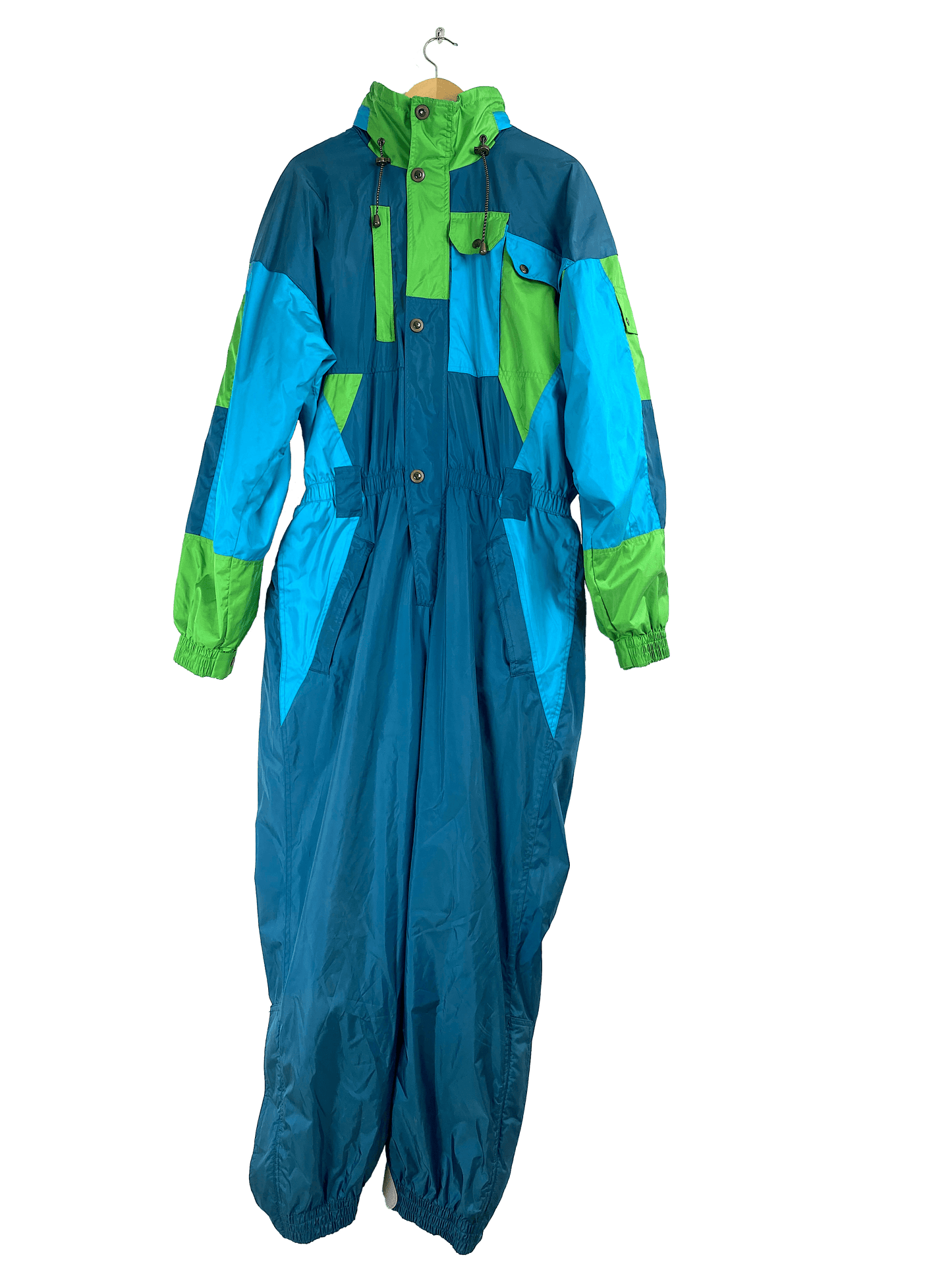 Dubin skipak blauw groen - vintageskipakkennl