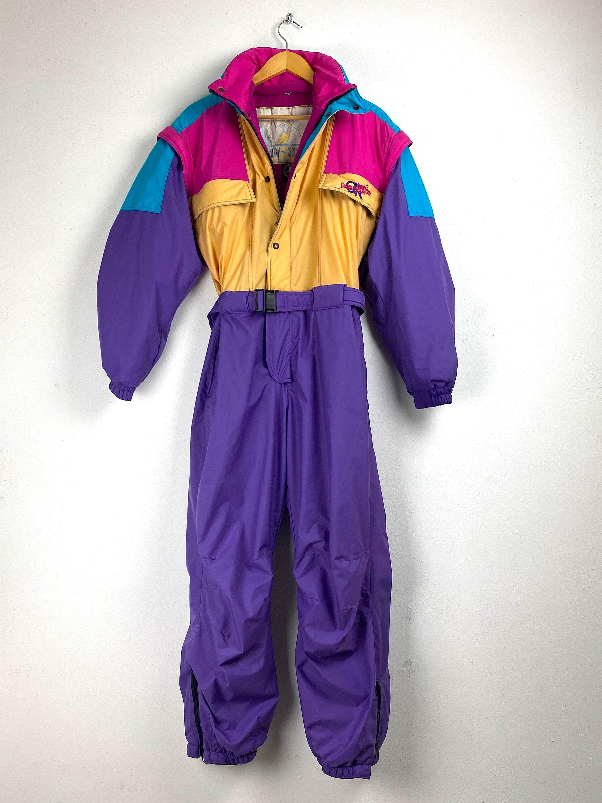 Gigi Rizzi retro 90's skipak colorblocking - vintageskipakkennl