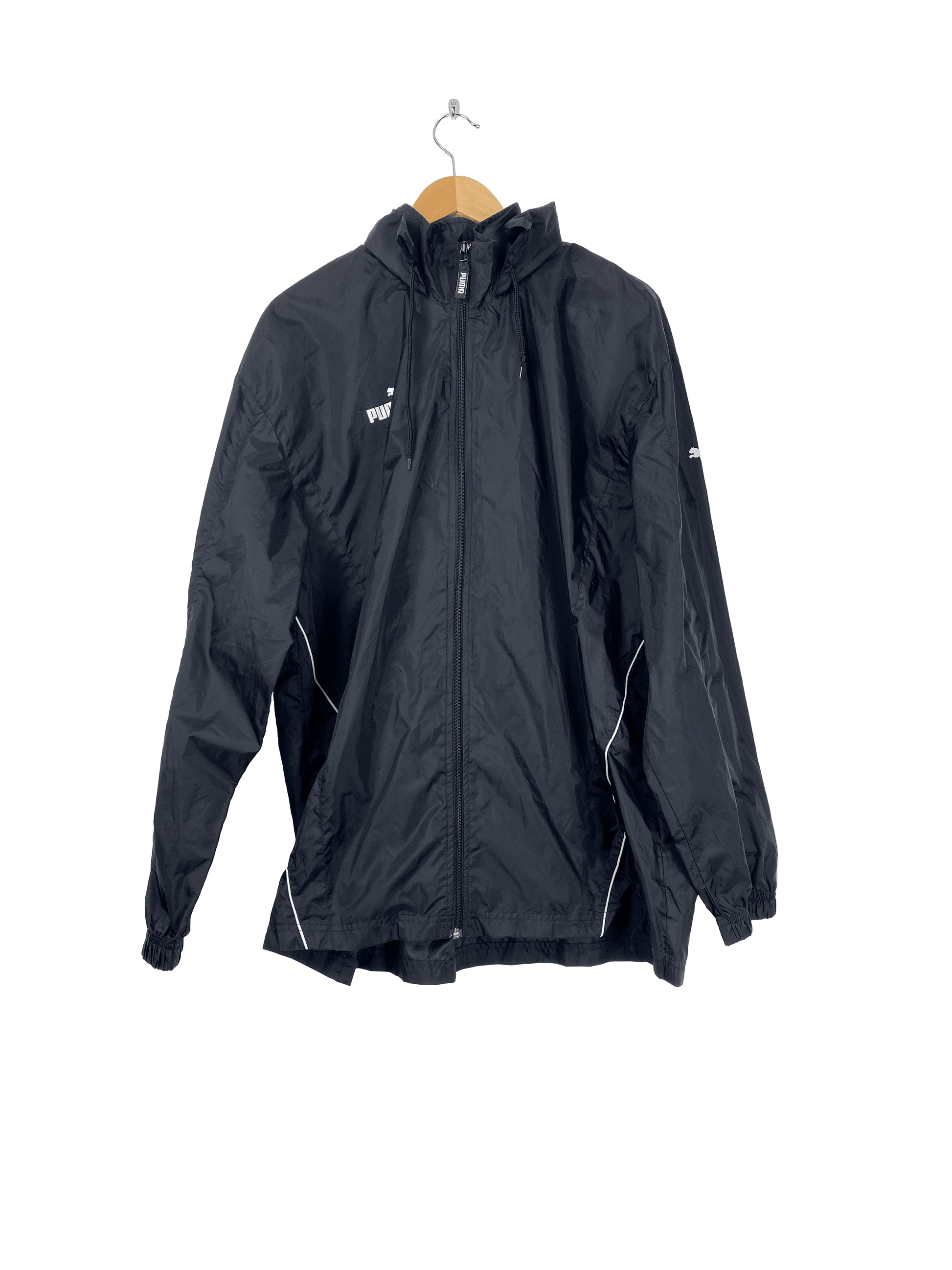 Puma trainingsjack zwart - vintageskipakkennl