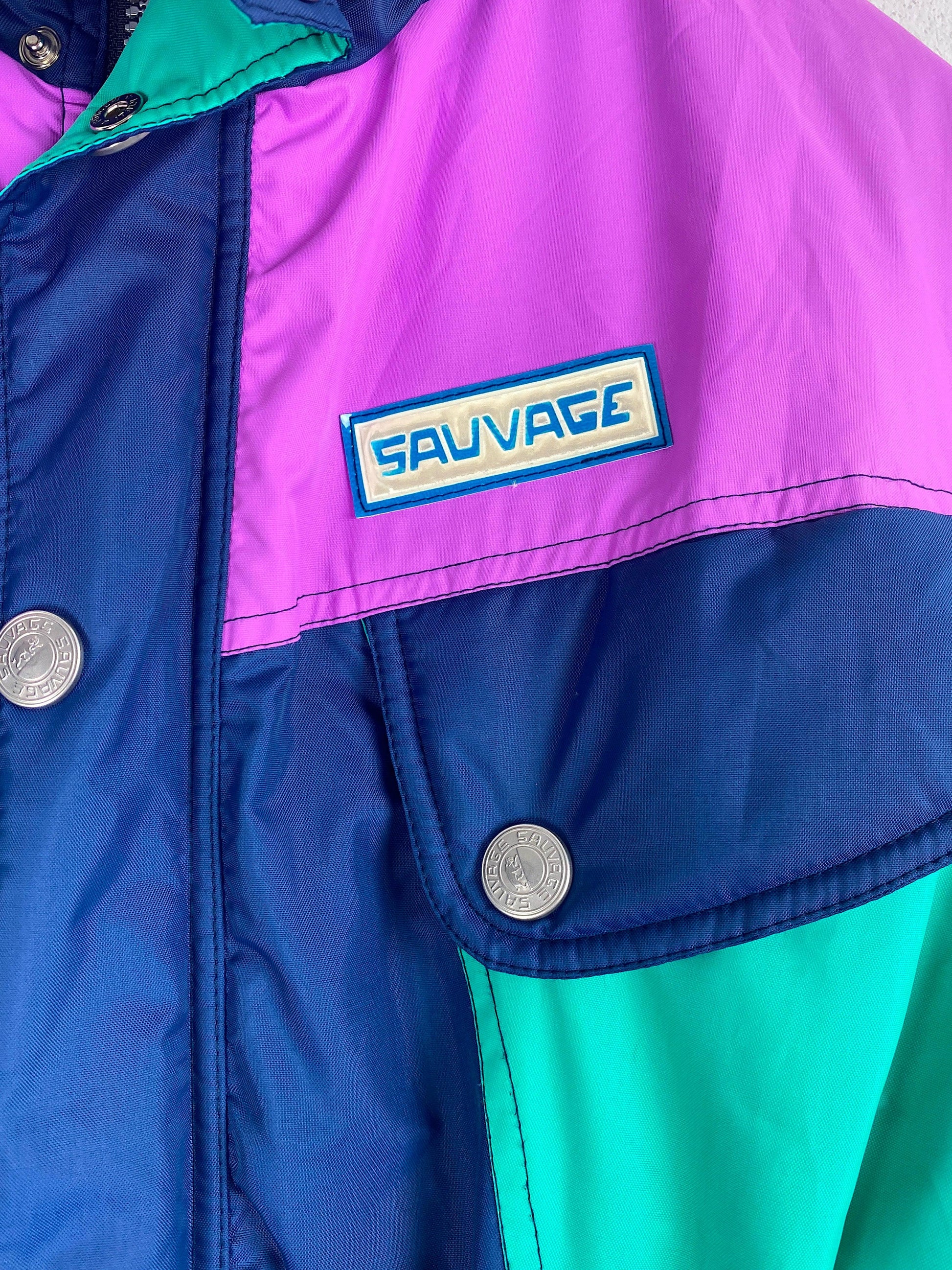 Sauvage retro skipak colorblock - vintageskipakkennl