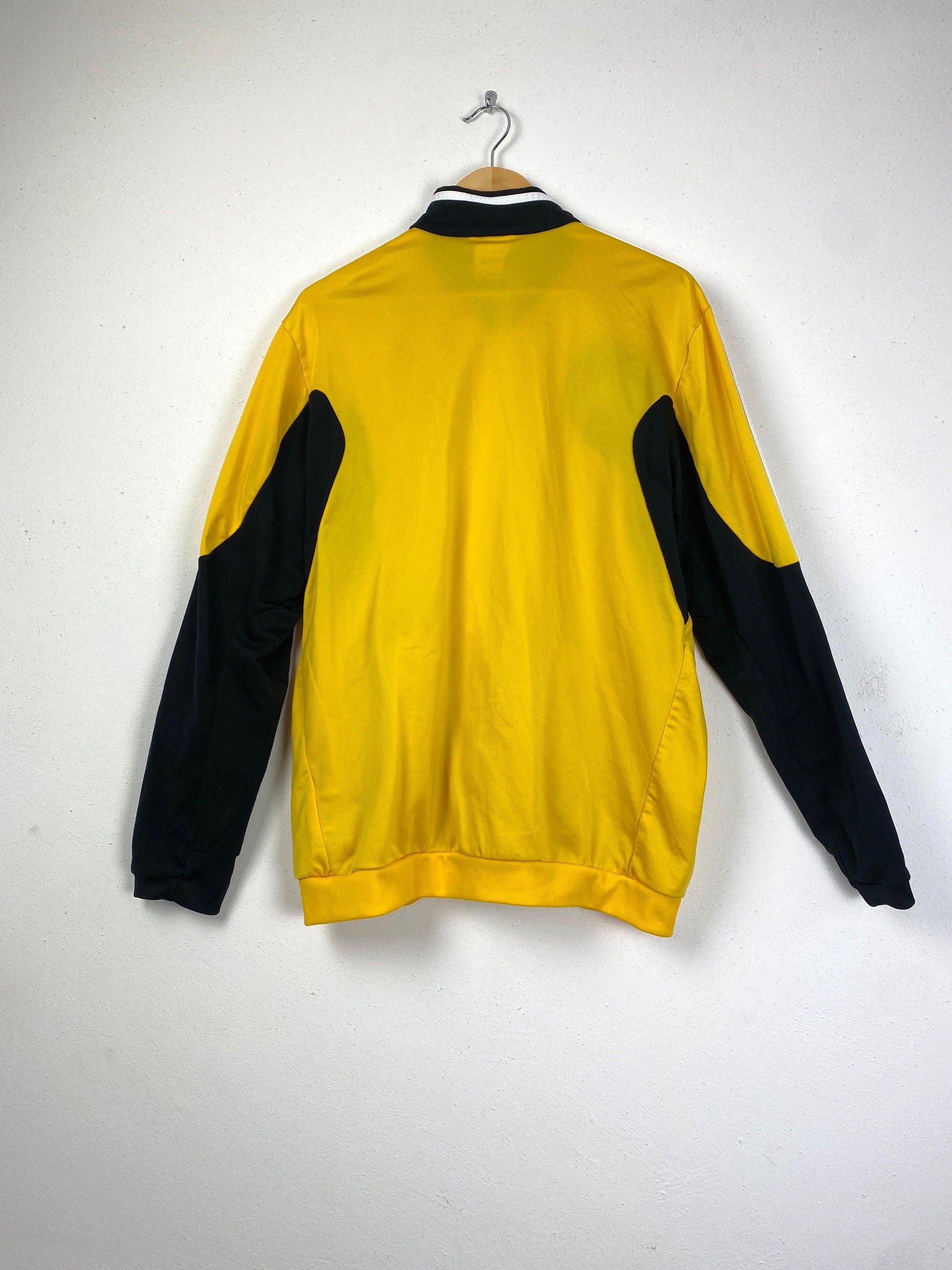 Adidas trainingsjasje geel - vintageskipakkennl